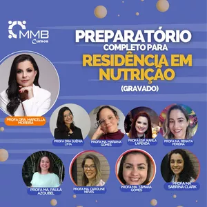 Imagem do curso PREPARATÓRIO PARA RESIDÊNCIA EM NUTRIÇÃO – MODALIDADES UNI E MULTIPROFISSIONAL 