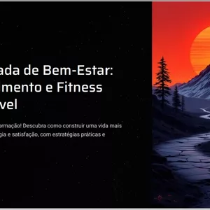 Imagem de capa para o Ebook Emagrecimento e Fitnes