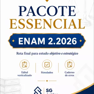 Imagem do curso ENAM 2.2026 | PACOTE ESSENCIAL — RETA FINAL SG