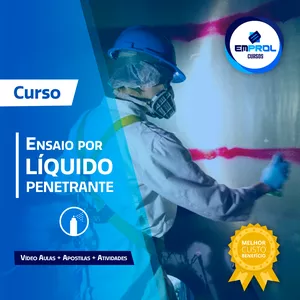 Imagem de capa para o Curso online Ensaio por Líquido Penetrante