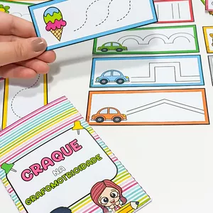 Imagem de capa para o Ebook FICHAS COORDENAÇÃO MOTORA FINA