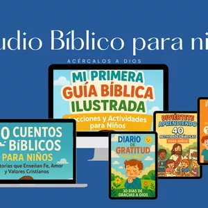 Imagen de portada para Curso online Paquete de Recursos Bíblicos para Niños