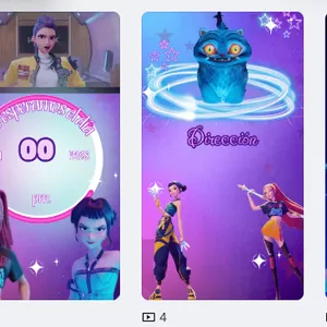 Imagen de portada para Curso online Invitación digital de Huntrix plantilla #1 