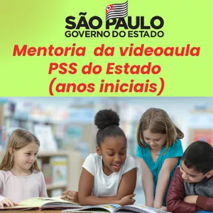 Imagem de MENTORIA DA VIDEOAULA  PROF. ANOS INICIAIS + SIMULADO -  PSS  SEDUC - SP    criado por JR CONCURSOS na hotmart