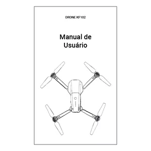 Imagem de capa para o Ebook Manual de Usuário do Drone KF102