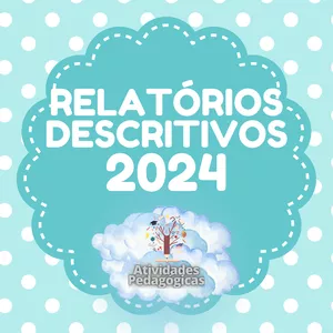 Imagem de capa para o Ebook Relatórios Descritivos - 2024