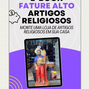 Imagem de capa para o Ebook Fature Alto com Artigos Religiosos 