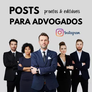 Imagem principal do produto Posts para Advogados no Instagram