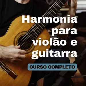 Imagem de capa para o Curso online Harmonia para violão e guitarra