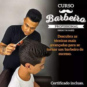 Imagem do curso Curso de Barbeiro Profissional - Diego Tavares