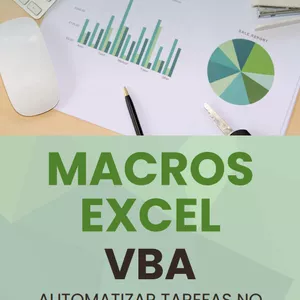 Imagem de capa para o Ebook Macros Excel VBA