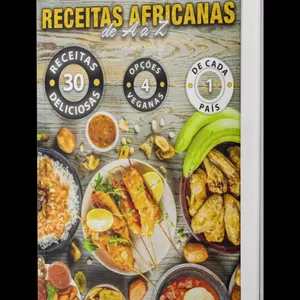 Imagem de capa para o Ebook Melhores receitas Áfricanas 