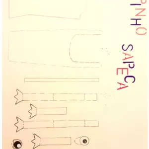 Imagem de capa para o Curso online Desenho para recortar e divertir "Sapinho Sapeca"