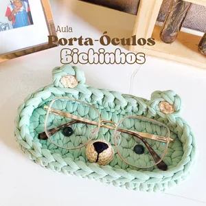 Imagem de capa para o Curso online Aula Porta-Óculos Bichinhos