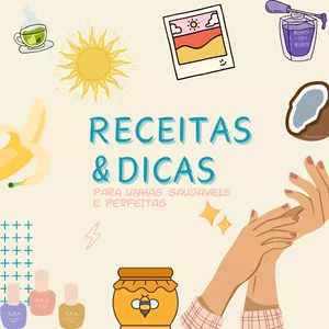 Imagem de capa para o Ebook RECEITAS E DICAS PARA SUA UNHA CRESCER
