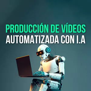 Imagen de portada para Curso online Producción de Vídeos Automatizada con I.A