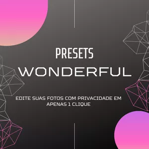 Imagem do curso Presets Wonderful 