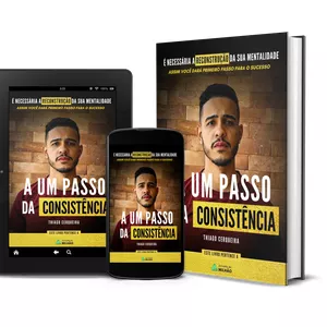 Imagem de capa para o Ebook A um passo da Consistência 