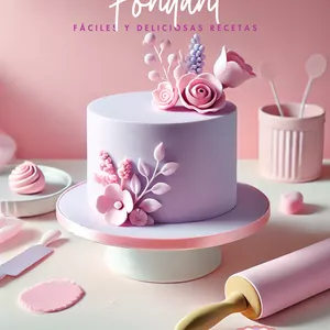 Imagen de portada para Ebook Receta de Fondant Casero - Guía Completa con Video Tutorial