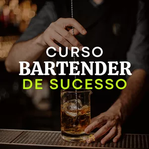 Imagem de capa para o Curso online Curso Bartender de Sucesso(Curso)