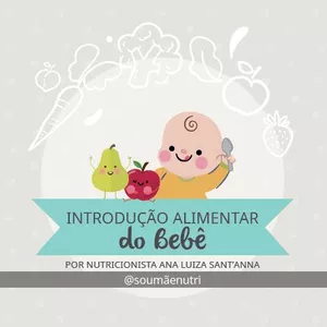 Imagem principal do produto Ebook - Introdução Alimentar do bebê