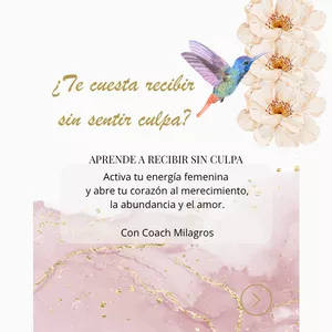 Imagen de portada para Curso online Aprende a Recibir sin Culpa en 7 días