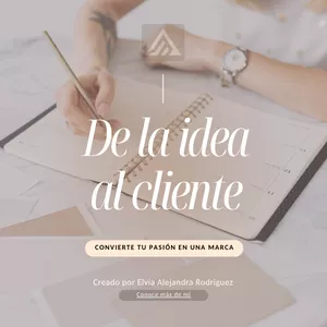 Imagen de portada para Ebook “De la idea al cliente: Convierte tu emprendimiento en una marca 