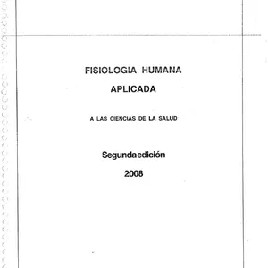 Imagen de portada para Ebook Fisiología Humana Aplicada a las Ciencias de La Salud 