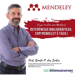Imagem de capa para o Curso online REFERÊNCIAS BIBLIOGRÁFICAS: COM MENDELEY É FÁCIL!