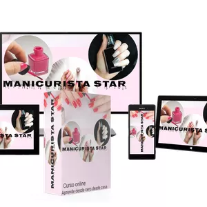 Imagen de portada para Curso online Manicurista Star