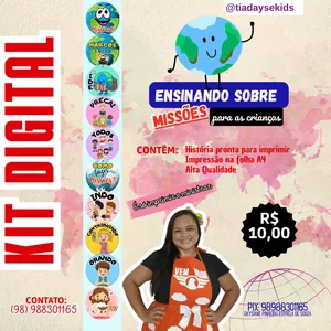 Imagem de capa para o Ebook Missões - História Bíblica