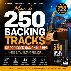 Imagem do curso Mais de 250 Backing Tracks Profissionais de Pop Rock Nacional e MPB