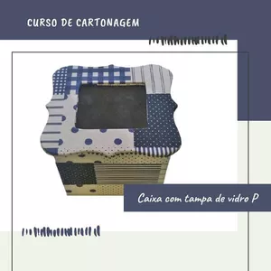 Imagem principal do produto Curso caixa com tampa de vidro P
