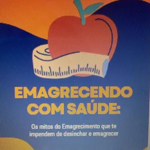 Imagem de capa para o Ebook emagrecendo com saúde