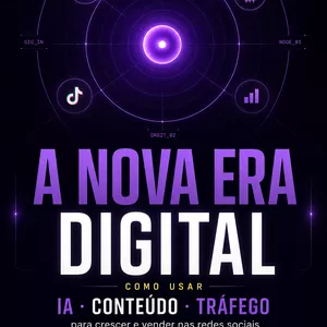 Imagem do curso A Nova Era Digital: Como usar IA, Conteúdo e Tráfego para crescer e vender [AO VIVO]