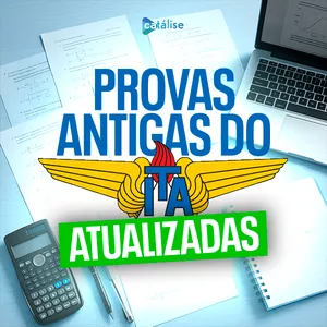 Imagem de capa para o Ebook Provas antigas do ITA no formato atual