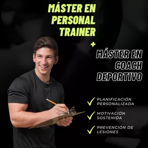 Imagen de portada para Ebook MÁSTER EN PERSONAL TRAINER + MÁSTER EN COACH DEPORTIVO