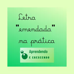 Imagem de capa para o Serviço online Letra "emendada" na prática