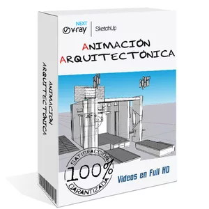 Imagem do curso ANIMACIÓN ARQUITECTÓNICA CON SKETCHUP Y VRAY