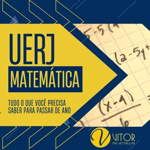 Imagem de capa para o Ebook UERJ MATEMÁTICA: 100 Questões para você passar esse ano