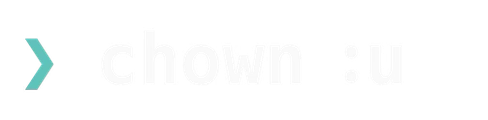 chown :u - Change Owner of Skills to You. 学びを、あなたのものに。 by 津留将史 logo