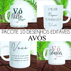 Imagem de capa para o Curso online PACOTE DESENHO VETOR CANECAS AVÓS