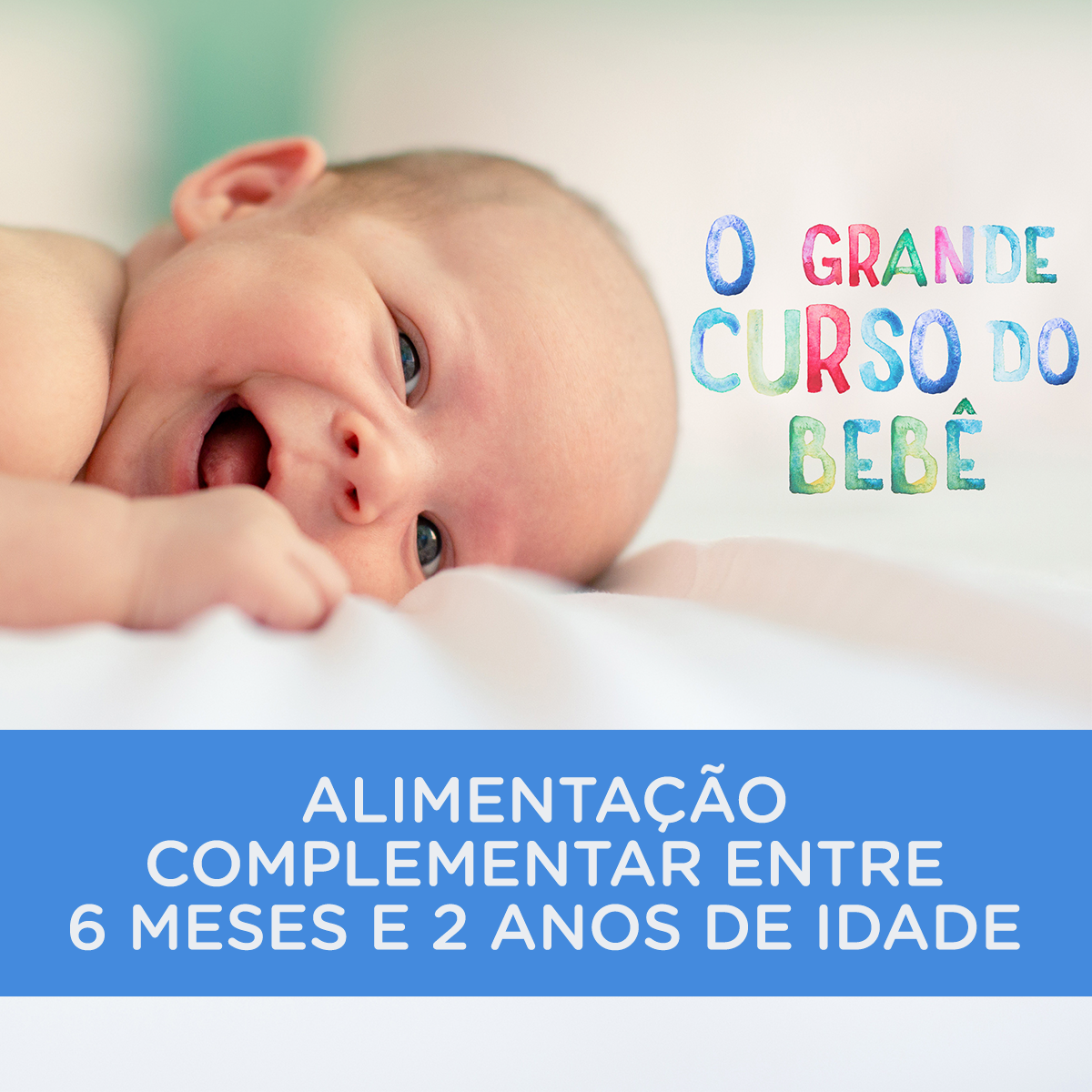 Imagem do curso Alimentação complementar entre 6 meses e 2 anos de idade