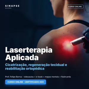 Imagem do curso LASERTERAPIA APLICADA: CICATRIZAÇÃO, REGENERAÇÃO TECIDUAL E REABILITAÇÃO ORTOPÉDICA