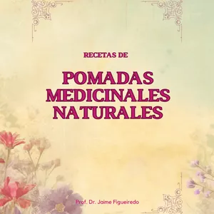 Imagen de portada para Ebook Pomadas Medicinales Naturales - Recetas UE