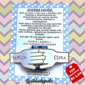 Imagem de capa para o Curso online Bilhete reunião de Pais - MODELO 1