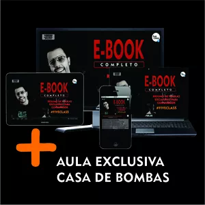 Imagem de capa para o Ebook E-BOOK RESUMO 9 AULAS COMUNIDADE + AULA BÔNUS CASA DE BOMBAS