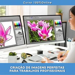 Curso Criando Imagens Perfeitas + Biblioteca criativa