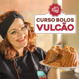 Imagem de capa para o Curso online Curso Bolos Vulcão