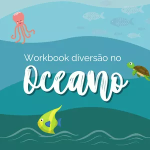Imagem de capa para o Ebook Workbook Diversão no Oceano 